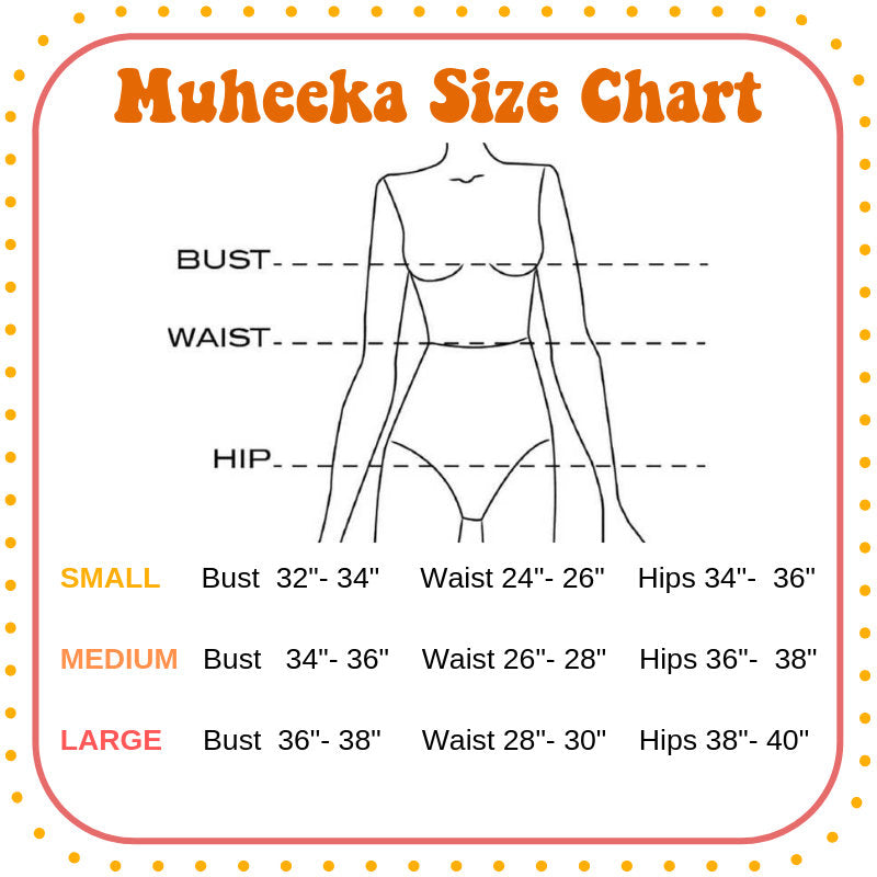 Muheeka TRIBAL PRINT SWIMSUIT, One Piece Monokini with Tie Side Thongback, Festival Swimwear